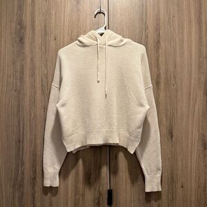 Aritzia The Group by Babaton Luxe Cashmere Hoodie White Size S